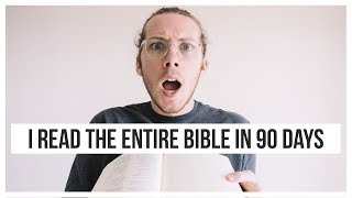 I Read the Entire Bible in 90 Days... and You Can Too (30 Minutes a day)