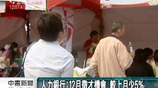 20111207-公視中晝新聞-第一季人力需求 較去年減少三萬五千人.mpg