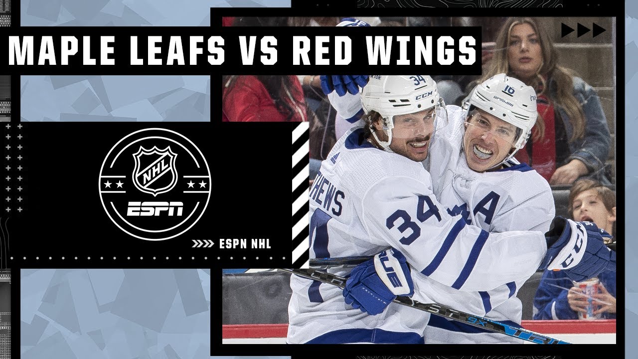 Toronto Maple Leafs At Detroit Red Wings | Full Game Highlights - YouTube