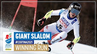 Lara Gut-Behrami | Gold | Women's Giant Slalom | 2021 FIS World Alpine Ski Championships