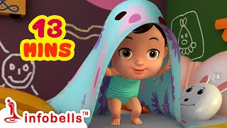 பிடி பிடி கண்டுபிடி - Baby Playing | Tamil Rhymes for Children | Infobells