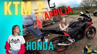 Cbr 125 sau Ktm Duke 125 sau Aprilia RS4  Care este cel mai bun pentru inceput ?! A1 NU YZF