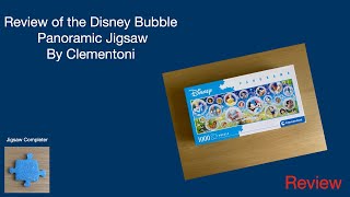 Disney Bubble Clementoni Jigsaw puzzle review | See your favourite Disney characters #jigsawpuzzle