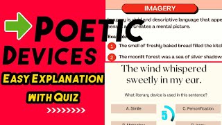 Mastering Poetic Devices for Classes 9,10,11,12 English | CBSE Guide