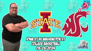 Iowa State vs Washington State 3/23/24 Free College Basketball Picks and Predictions