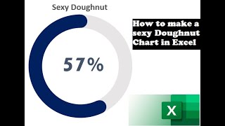 035. How to Make a SEXY Doughnut Chart - Circle Progress Chart