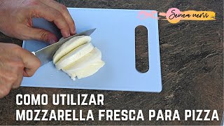 Como utilizar Mozzarella fresca para pizza estilo napolitana, todos los tips y consejos!