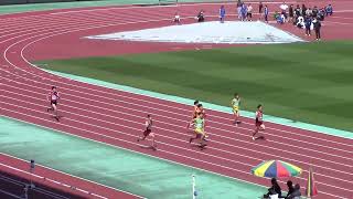 2023年　埼玉県高校　学校総体北部地区大会　男子200ｍ決勝