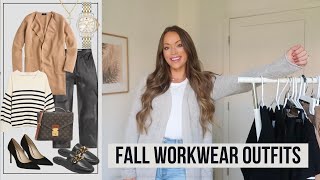 Fall Workwear Outfits 2022 | Fall Office Style + Fall Capsule Wardrobe