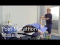 Sports Massage Therapy - Post Marathon Massage - Massage Monday