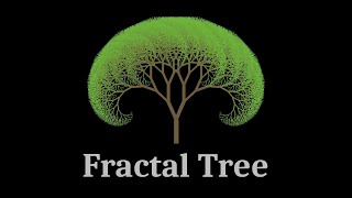 Fractal Tree Animation with Pygame