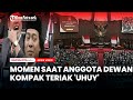 Inilah Momen Saat Anggota Dewan Kompak Teriak 'Uhuy' Lihat Wajah Komeng Muncul di Layar Pelantikan