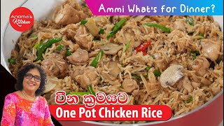 චීන Clay Pot ක්‍රමයට හදන චිකන් One Pot Rice හදලම රස බලන්න Episode 1224  Chinese Chicken One pot Rice