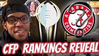 Live CFP Ranking Reveal Reaction : Coach Smook Call in Show