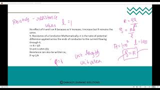 Ohm’s law and its application  - Physics - Session 2