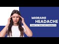 Migraine medications - Dr G Bhanu Prakash