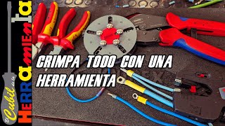 MULTICRIMP DE KNIPEX CRIMPADORA 5 EN 1