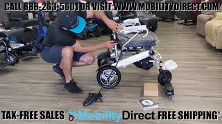 🕵️Vive Health Folding Power Wheelchair