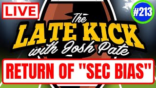 Late Kick Live Ep 213: Kirby & UGA | Perfect CFB Calendar | Transfer Portal Latest | SEC Bias?