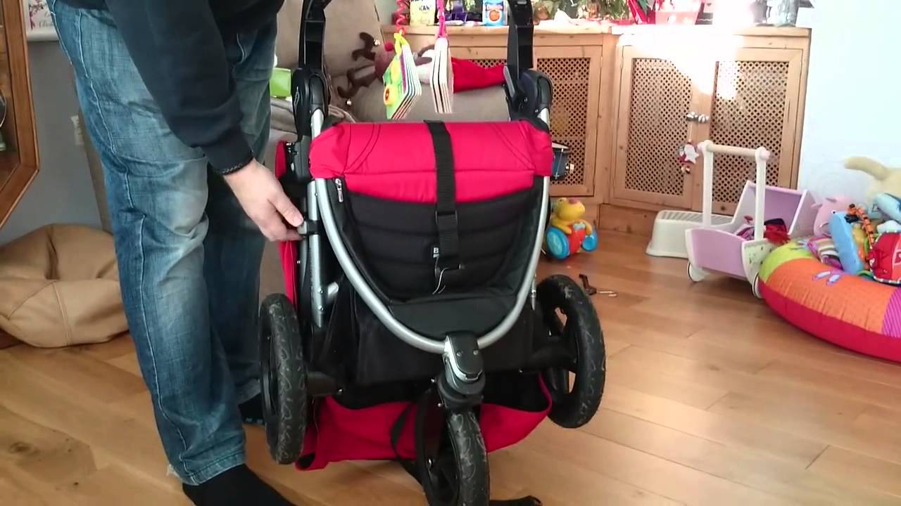 How To Fold The Britax B-Motion 3 - YouTube