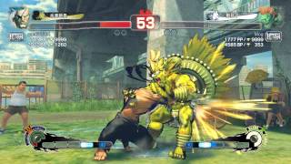 終極快打旋風4：Sagat 对 Blanka