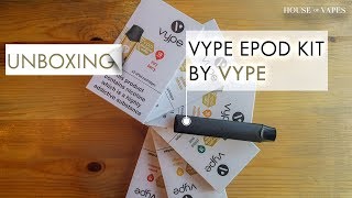 UNBOXING - VYPE EPOD KIT by VYPE