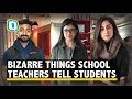 What was the most bizarre thing your teachers told you in school?