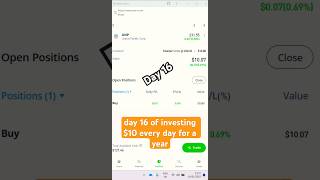 Day 16 - Investing $10 everyday for a year #investinginstocks #investing #stockinvest #unp