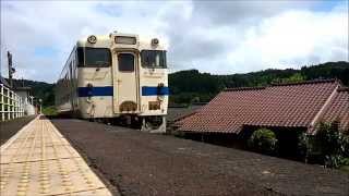 JR九州肥薩線 植村駅 キハ40-8063 [2015.07.19]