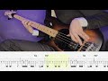 main vein jamiroquai bass cover with tab