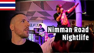 Exploring Nimman Road Nightlife in Chiang Mai, Thailand 🇹🇭 Nimmanhaemin Area