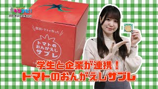 【KITA9PR部のキタナビ！】学生と企業が連携！ トマトのおんがえしサブレ（令和6年5月19日放送）