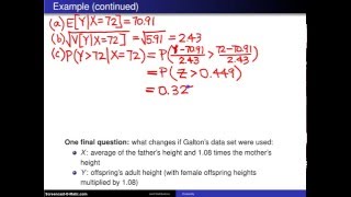 Bivariate normal distribution -- Example 1