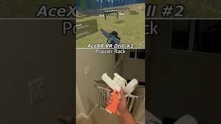 Popper Rack - VR shooting drill No.002 with AceXR Handset for Meta Quest 2 #uspsa #ipsc #vr #quest2