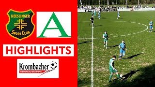 Heeslinger SC - Arminia Hannover | Halbfinale Niedersachsenpokal Amateure | Highlights