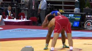 SWWC2013 / Jamaladdin MAGOMEDOV - Alen Zaseev (UKR) - FS 120 kg, 1/4 final match