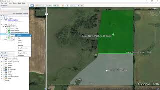 How to Measure and Label a Polygon's Area in Google Earth Pro - GE Tips #8 - By Ken Lewis