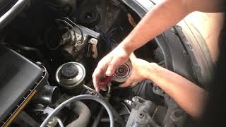 How to change the clutch compressor magnet (toyota rush and toyota avanza) without exhausting gas