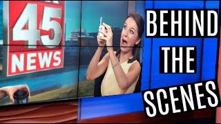 Life of a TV News Anchor | Behind the Scenes