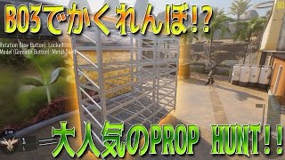 【CoDBO3】あのかくれんぼがBO3に！？オパシさんとPROP　HUNT!!【柊みゅうの実況：PC版MOD】