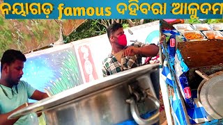 |NAYAGARH FAMOUS DAHIBARA ALOODUM|small street food vlog|