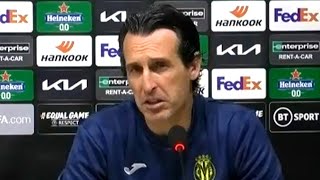 Unai Emery & Manuel Trigueros - Arsenal v Villarreal - Pre-Match Presser - Europa League Semi-Final