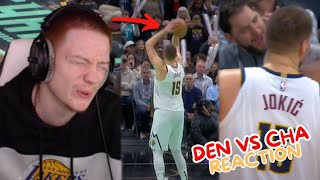 Reacting to Nuggets vs Hornets Regular Season Game!