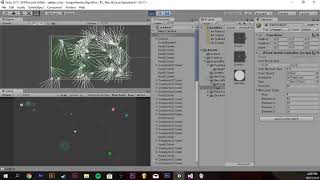 Neural network evolution simulation with genetic algorithms