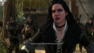 Geralt spotyka Yennefer po 2 lata. Pierwsze spotkanie Wiedźmin 3 Dziki gon