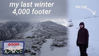 I hiked all 48 4,000 footers in NH (in winter!!)