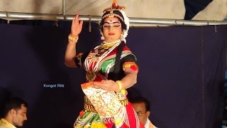 Yakshagana -- Pandava Ashwamedha - PrameelArjuna -  4 - Lakshman kumar marakada as Prameela