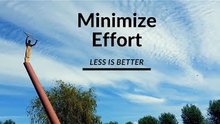 Why LESS EFFORT leads to MORE RESULTS - EFFORTLESS by Greg McKeown