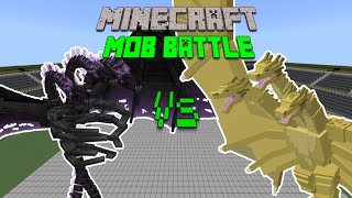 Wither Ghidorah Vs Monster Zero - Minecraft Mob Battle