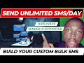 How To Setup Your Own Bulk SMS Sender Software - Send unlimited bulk SMS